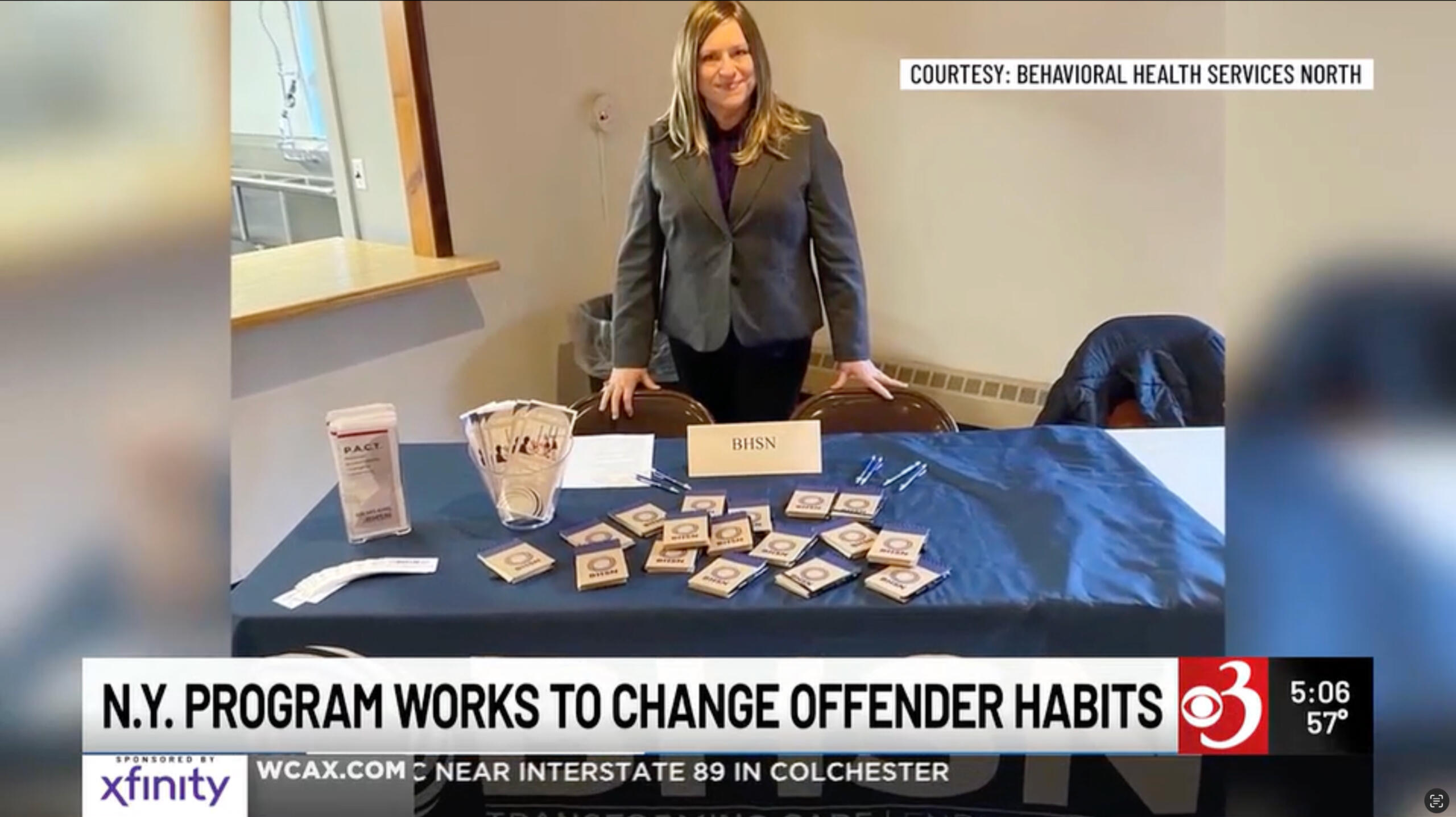 Grant to help NY program that works to change offender habits WCAX.com - October 13, 2025